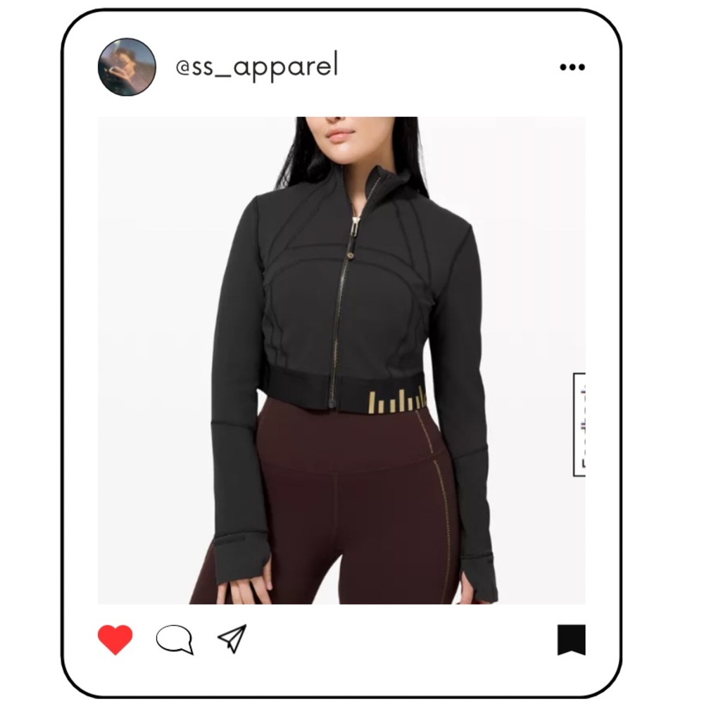 Define Jacket Cropped Gold *limited edition*